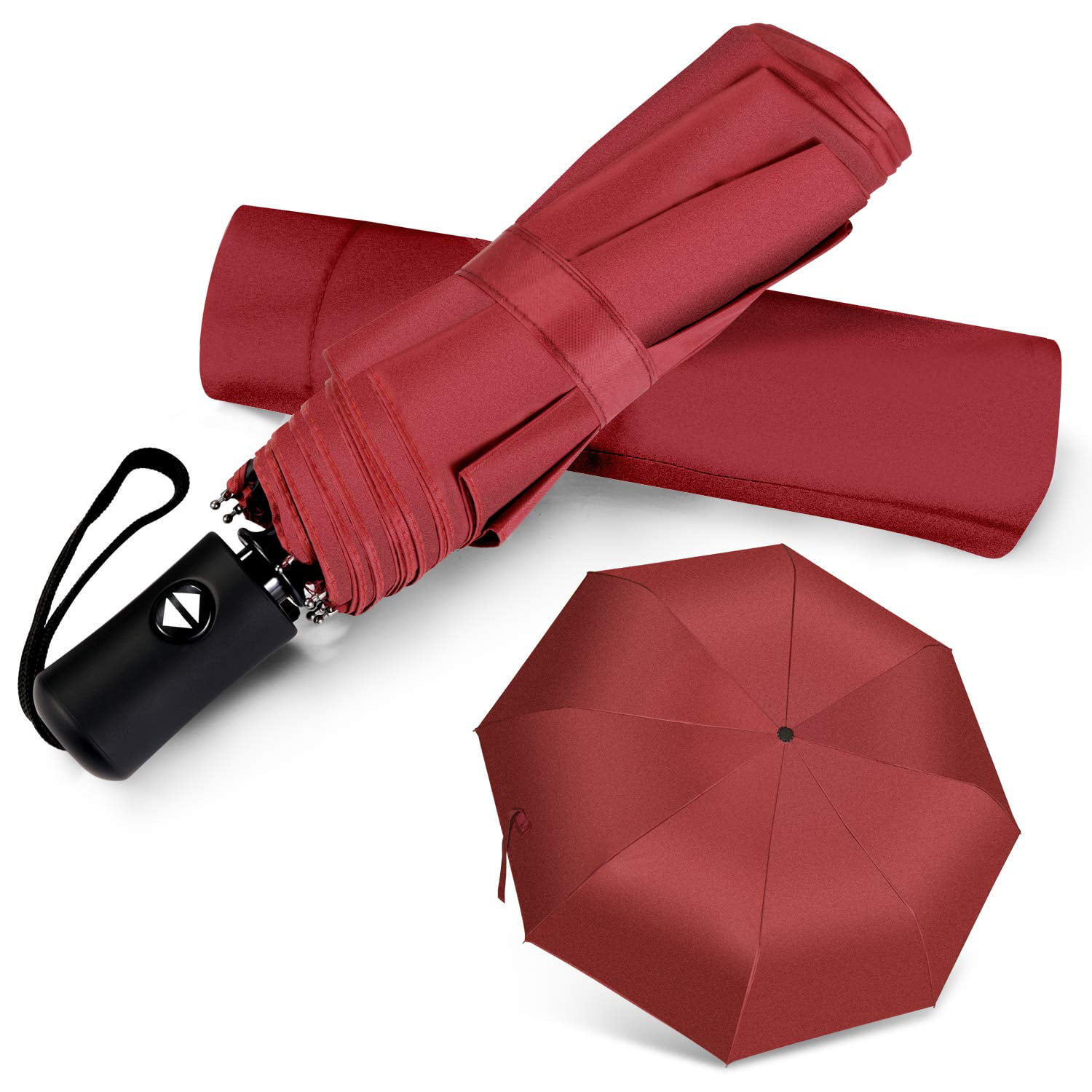Auto Open Close color Best Compact Travel Ultra Solid Mini Size Folding Umbrella Windproof