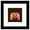 Black Framed Version, variant on Gallery Pops Minecraft: Iconic Pixels - Mobs - Steve Wall Art, Unframed Version, 12" x 12"