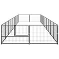 thumbnail image 3 of Charmma Dog Kennel Black 193.8 ft² Steel, 3 of 6