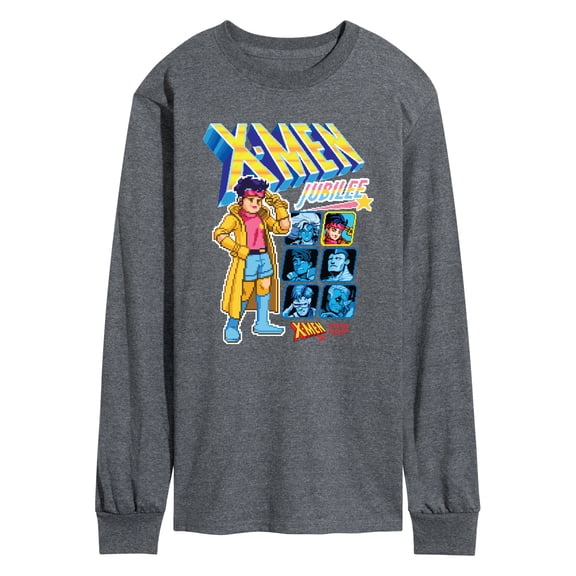 X-Men - Jubilee Pixel Long Sleeve Graphic T-Shirt