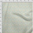 thumbnail image 4 of oneOone Cotton Poplin Twill Light Green Fabric Alphabet Sewing Craft Projects Fabric Prints By Yard 56 Inch Wide, 4 of 5