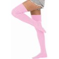 thumbnail image 6 of Derest Women's Extra Long Cable Knit Thigh High Socks – Winter Warm Over Knee Boot Stockings, Soft & Stretchy Leg Warmers, 6 of 6