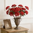 thumbnail image 6 of NWOKYZGH Artificial Berries, 1Pc Simulation Flowers Lifelike Berry with Stems Fake Fruit Greenberries for Wedding DIY Bridal Bouquet Home Kitchen Party Decoration, 6 of 6