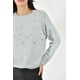 thumbnail image 4 of Suéter Con Pedrería y Perlas Roman Fashion Juvenil 4003 Gris, 4 of 7