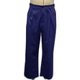 thumbnail image 4 of WIZUTIZ Men's Linen Pleated Suit Pants Casual Zipper Wide Leg Pants Trendy Loose Fit Comfy Dress Trousers with Multi Pockets, 4 of 4