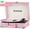 pink, variant on Vinyl Record Player Built in Battery 3 Speed Turntable with Wireless, Portable Suitcase.Built in Speakers, 3.5Mm Headphone Jack Aux In/Rca Out for Home Decoration Gift Pink Green Brown Black