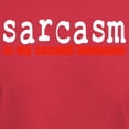 thumbnail image 3 of CafePress - Sarcasm Second Language Dark T Shirt - Men's Classic Graphic Cotton T-Shirt, 3 of 4