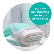 Schick Intuition 4-Blade Sensitive Care Women's Razor Handle Plus 2 Manual Razor Cartridge Refills