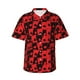 thumbnail image 1 of Balery Playing Cards Camisas hawaianas de manga corta para hombre, camisas playeras de corte holgado, camisas de vacaciones con botones,Medium, 1 of 7