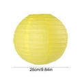 thumbnail image 2 of Lunxisen 1 Pcs Colorful Paper Lanterns Chinese Paper Hanging Decorations Ball Lanterns Lamps for Home Decor, Parties, and Weddings, 2 of 9