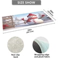 thumbnail image 2 of Snowflakes Bathroom Rug Mat Ultra Soft Non Slip and Absorbent Plush Rugs Washable Quick Dry Bath Rugs 39 x 20 Inches Home Decor, 2 of 7