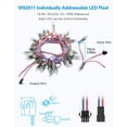thumbnail image 2 of Luz LED para píxeles ALITOVE WS2811, 12 mm, RGB difusa, 5 V, 50 unidades, 2 of 6