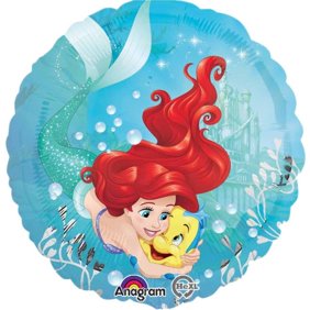Little Mermaid Balloons Ariel Balloon Bouquet 5 Balloons
