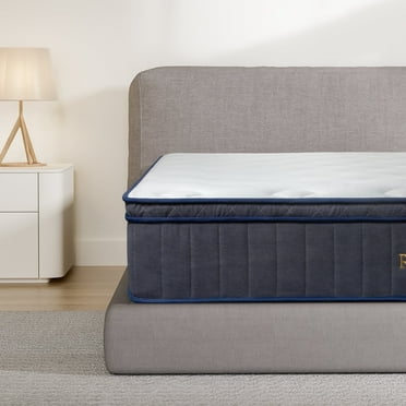 REGOSS Queen Mattress,12 Inch Memory Foam Hybrid Mattress in a Box,Ergonomic Design & Pressure Relief,Medium Firm Mattress