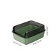 thumbnail image 3 of Caja de arena semicerrada para gatos con tapa de entrada superior, lados altos, control de olores, caja de arena cubierta con filtro de cuchara para control de olores, caja de arena de plástico para g, 3 of 6