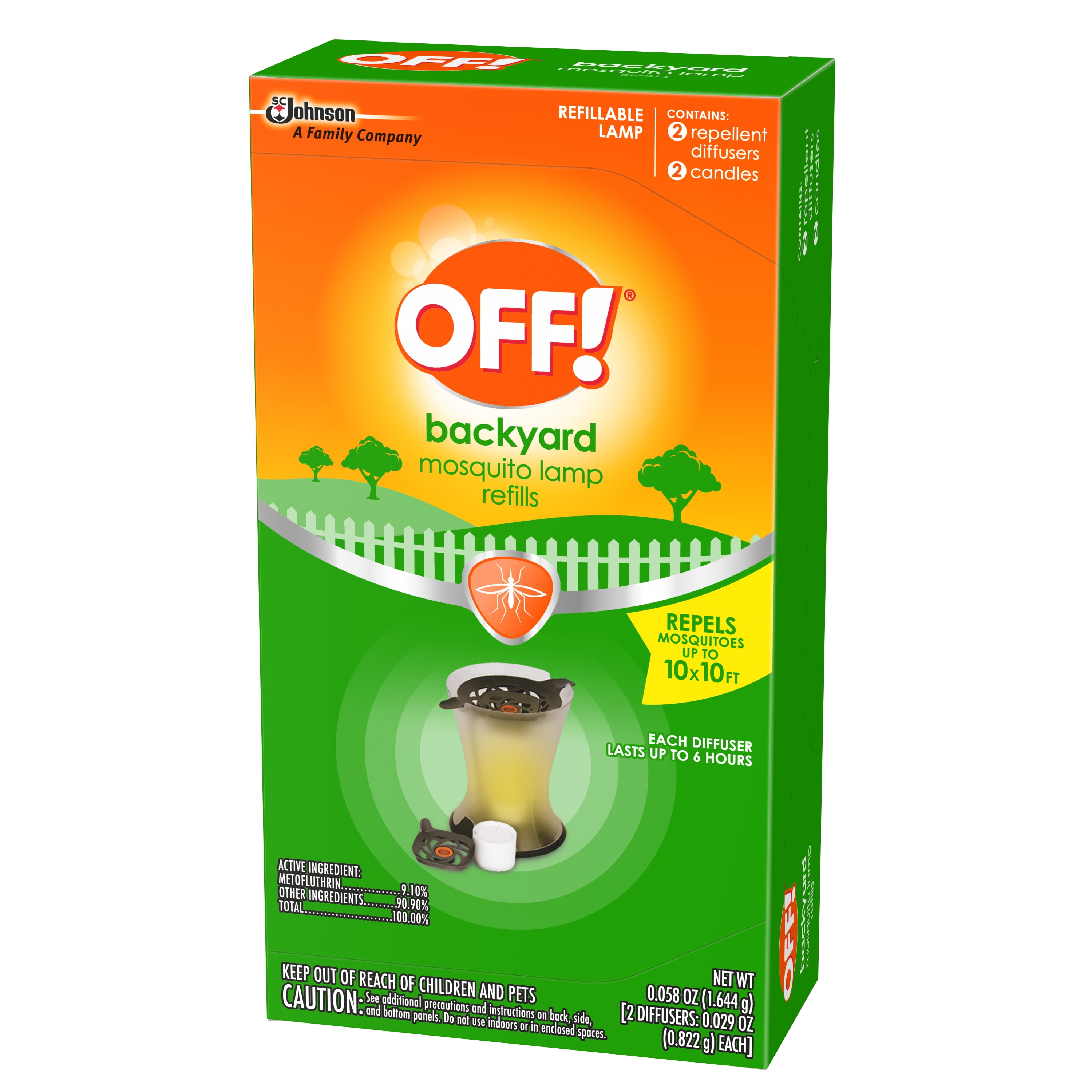 OFF! Mosquito Lamp Refills (2 count, 0.058 Ounces)