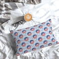 thumbnail image 5 of Yiaed Donut with the USA Fag Print Brushed Microfiber Envelope Pillowcases, Standard,Envelope Closure Pillow Cases(No pillow core)-14"x20", 5 of 6