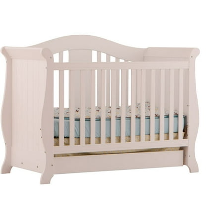 Storkcraft Baby Vittoria 3 in 1 Fixed Side Convertible Crib