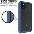 thumbnail image 4 of CoverON Google Pixel 5 Case, Military Grade Full Body Rugged Slim Fit Clear Phone Cover, Navy Blue, 4 of 9