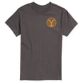 thumbnail image 2 of Yellowstone - Dutton Ranch Trademark - Men's Short Sleeve Graphic T-Shirt, 2 of 5