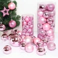 thumbnail image 2 of 24/72PCS 4CM MINI Christmas Ball Ornaments Christmas Tree Red Green Gold Pink Christmas Ball DIY Ornaments Decoration Home Decor, 2 of 10