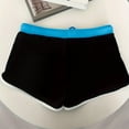 thumbnail image 7 of Men's 3" Short Swim Trunks - Square Leg Boxer Bikini Swimsuit Briefs European Swimwear Booty Shorts Black, 7 of 7