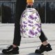 thumbnail image 2 of Disketp Orchids Flowers Mochila Escolar de 15 Pulgadas, Mochila Ligera para Estudiantes, Viajes y Trabajo, Cómoda y Resistente para el Uso Diario, 2 of 6