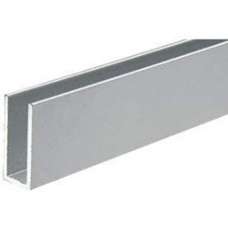 

6 FT -1/4 Aluminum Channel 1/16 Walls x 5/8 High 6063 Alloy T-6 Temper Clear Anodized…