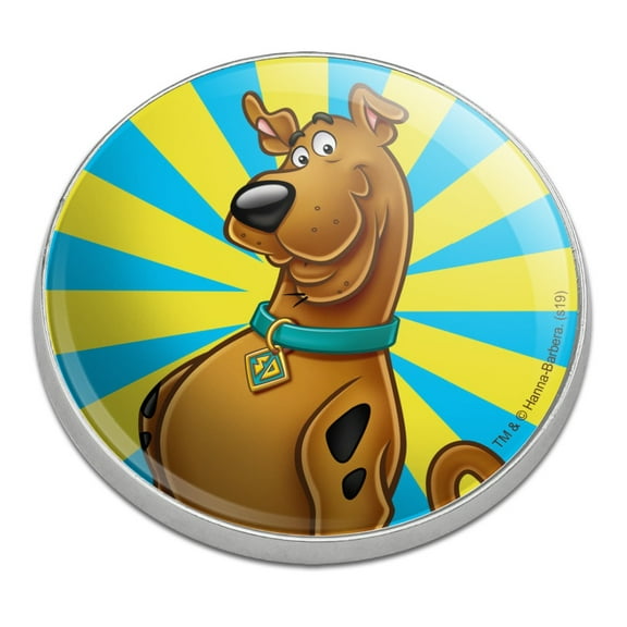 Scooby-Doo Character Golfing Premium Metal Golf Ball Marker