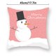 thumbnail image 4 of Injueey Funda de almohada de 2 uds., funda de almohada con estampado de elementos de Papá Noel de Navidad, decoración lavable para sofá, funda de Kits de decoración para fiestas B-06728 Injueey HA007819-28, 4 of 6