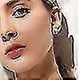 thumbnail image 4 of Flower Stud Earrings For Women With Flower 14k Plated, 4 of 5