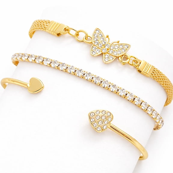Golden Charm Luxe Bracelet Set