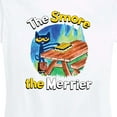 thumbnail image 3 of Pete The Cat - The Smore The Merrier - Women's Short Sleeve Graphic T-Shirt, 3 of 6