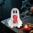 thumbnail image 4 of Halloween Cute Ghost Holding Coke Figurine, Resin Tabletop Decor for Party Shelf Display, 4 of 7