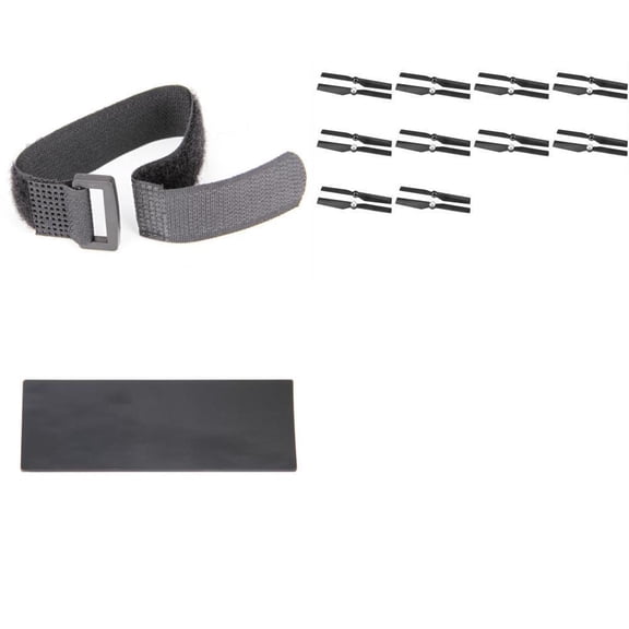 HobbyFlip Self Tightening Propellers Anti-Slip Mat and Harness Wrap Compatible with Walkera Runner 250 Racer