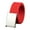 Red, variant on Eoperou Wide Adjustable Fitted Unisex Belt Canvas Wide Metal Buckle Pants Belt Clothes Ornament