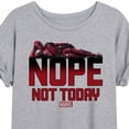 thumbnail image 3 of Marvel - Deadpool Nope Not Today Women's Relaxed Fit T-Shirt, 3 of 5
