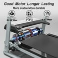thumbnail image 4 of SLOK 2.5HP Folding Treadmill, 7.5MPH Running Machine with 12 Programs & LCD Display, Compact Exercise Equipment for Home Gym, Grey, 4 of 7