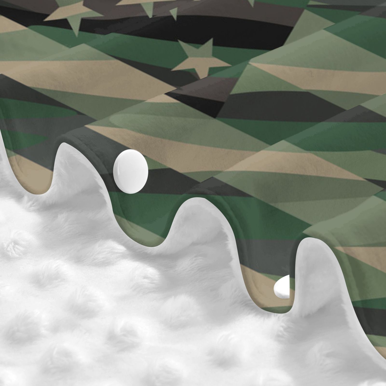 Car Seat Cover Baby - Jungle Green Camo USA Flag Breathable Infant Car Seat Cover for Baby Carseat, Lightweight Comfort Baby Essentials Must Haves Newborn Stuff for Girl Boy