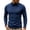 Dark Blue -AA01, variant on Nestiefly Mens Mock Turtleneck T-Shirts Undershirt Base Layer Long Sleeve Tees Shirts Casual Slim Fit Pullover T Shirts White 2XL