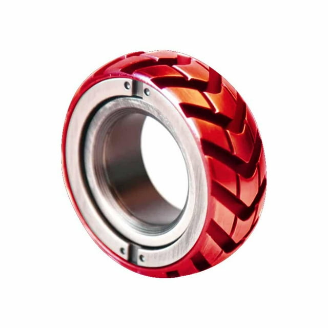 Spinner Stainless Steel Fidget Dual Function Motorcycle Tire Fidget Function Dual Spinner f Anxiety E0S3
