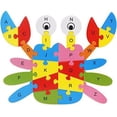 thumbnail image 1 of Rompecabezas HUOGUO Lianshi Alphabet 26 letras inglesas, 1 of 2