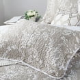 thumbnail image 6 of Home Soft Things 5 Piece LA Boheme Printed Bedspread Set - Taupe - Queen(90"x90"), 6 of 7