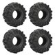 thumbnail image 1 of 4 Uds neumáticos de coche RC 2,2 pulgadas goma agarre excepcional amortiguación fuerte neumático para trepador de Control remoto para trepador de Control remoto 1/10, 1 of 10