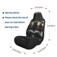 thumbnail image 5 of Salouo Royal Skull With Golden Crown Pattern Car Seat Covers,Universal Car Seat Protectors Easy to Install Car Cover Car Accessories Auto/rucks/Van/SUV-1, 5 of 9