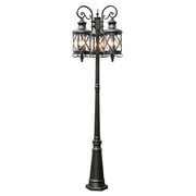 Trans Globe Lighting 5127 Three Light 81" Tall Outdoor Post Light From The Outdoor