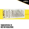 thumbnail image 4 of 2" x 27' Yellow Ratchet Strap w/ Grab Hook, 4 of 7