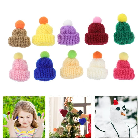 LOLIPPYY Hat Making Supplies Assorted Color 10Pcs 1.8x1.4in