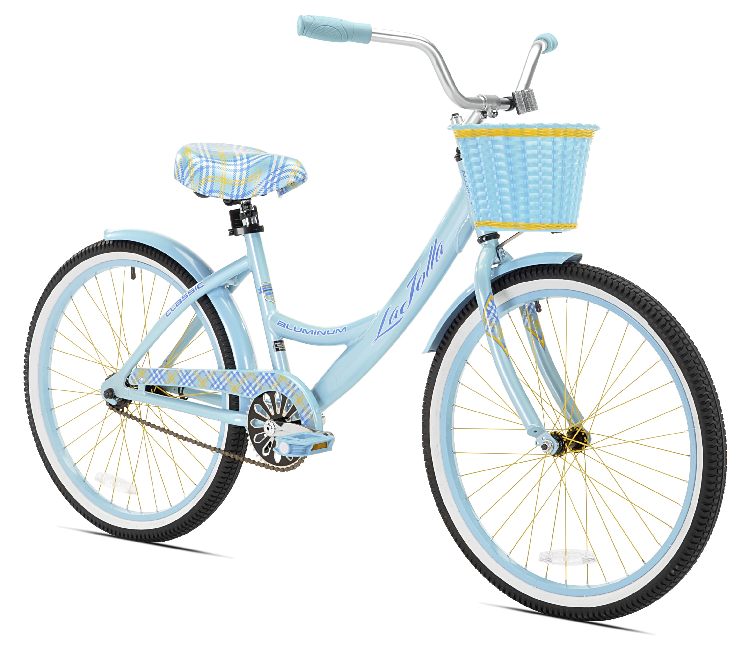 blue 24 inch bike