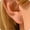 White Gold - 2 Millimeters, variant on Stud Earrings for Women Dainty 18K Gold Plated Cubic Zirconia Stud Earrings Cute Small Stud Earring Simple Piercing Jewelry Gift(4 Millimeters)[d1871]